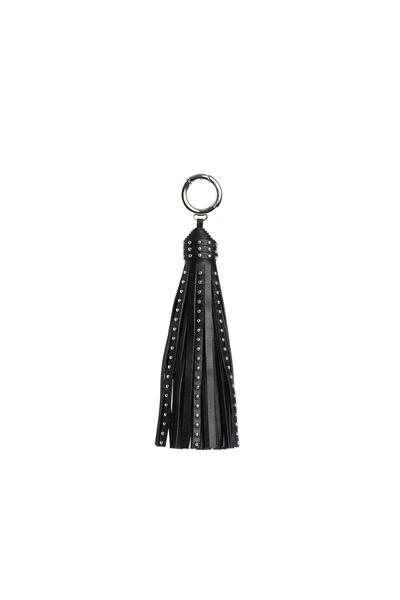 Rebecca Minkoff Tassel Key Fob In Black