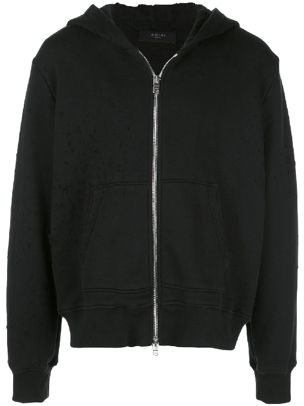amiri distressed sweatshirt