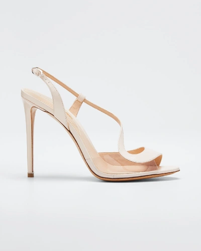 Nicholas Kirkwood Leather And Pvc Sandals In Beige