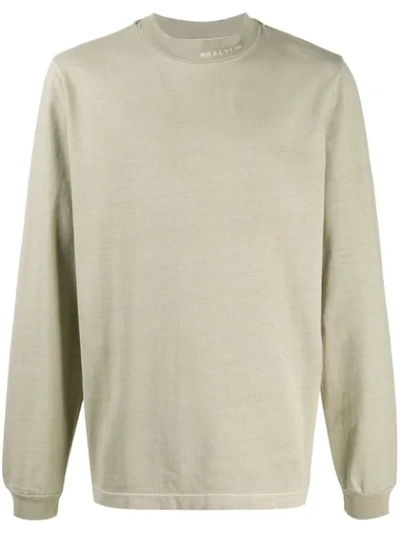 Alyx Taupe Rollneck Long Sleeve T-shirt In Neutrals