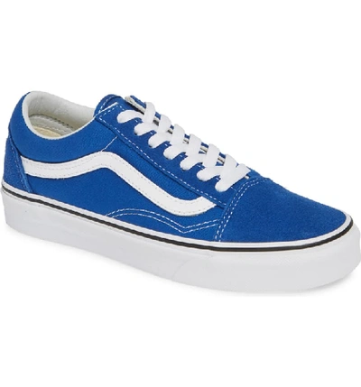 Vans Old Skool Sneaker In Lapis Blue/ True White
