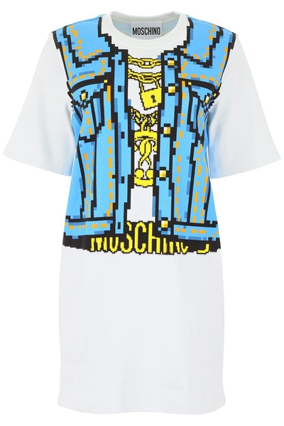 Moschino Graphic Printed T In Multi