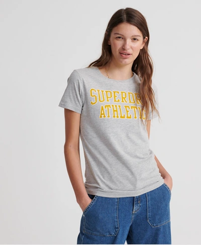 Superdry Classic Varsity T-shirt In Grey