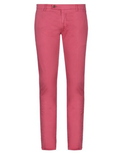 Berwich Casual Pants In Pastel Pink