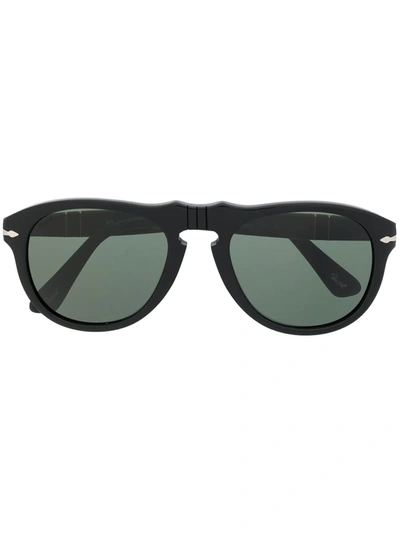 Persol Aviator-style Sunglasses In Black