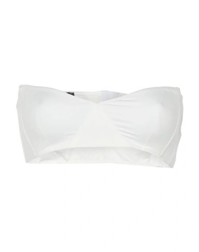 Elisabetta Franchi Tube Top In White