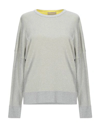 Laneus Sweaters In Silver