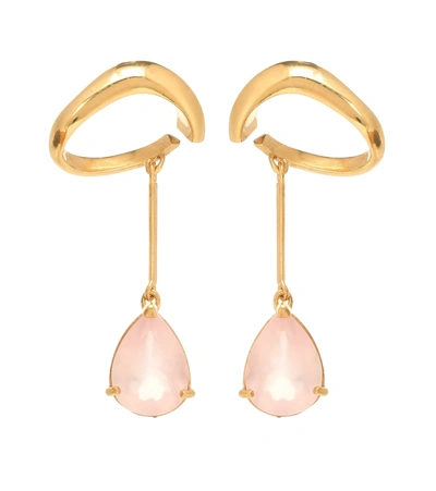 Alan Crocetti Drop Gold-vermeil Ear Cuffs