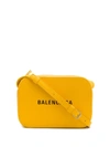 Balenciaga Extra-small Everyday Leather Camera Bag In Yellow