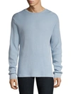 Theory River Thermal Stitch Long Sleeve T-shirt In Slope