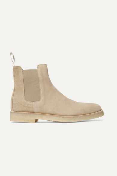 common projects chelsea boots sand