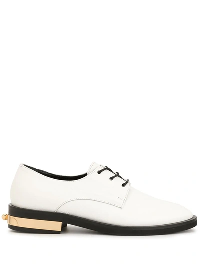 Coliac Fernanda Derby Shoes In White