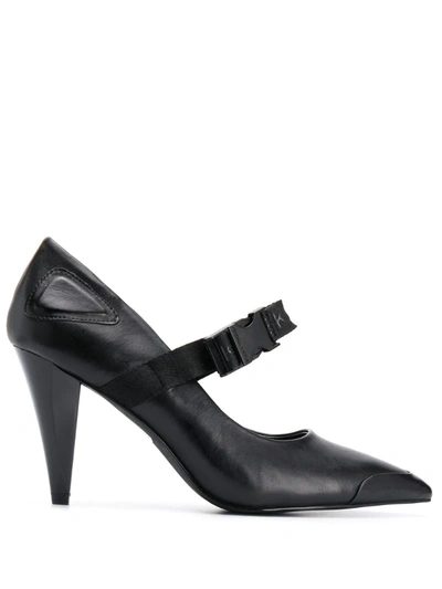 Kendall + Kylie Dakota Buckle Strap Pumps In Black