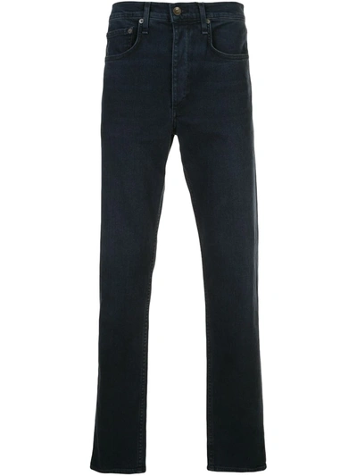 Rag & Bone Fit 2 Mid-rise Straight-leg Jeans In Blue
