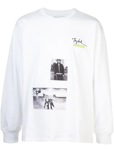 Tony Hawk Signature Line Photo Print T-shirt In White