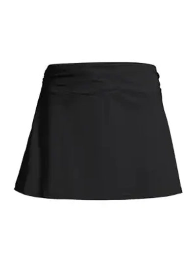 Gottex Swim Women's Lycra Swim Skirt In Black