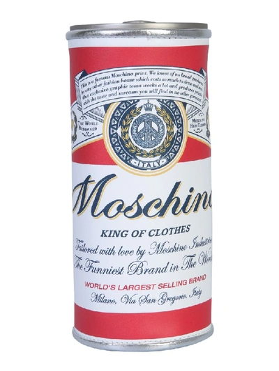 Moschino Budweiser Can Shaped Case In Multicolor