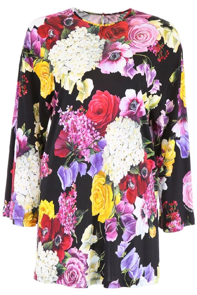 Dolce & Gabbana Floral Printed Blouse In Multi