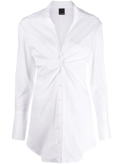 Pinko Women's White Cotton Shirt