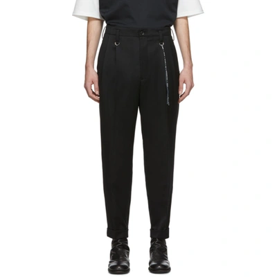 Mastermind Japan Mastermind World Black Winton Tailored Trousers In 1 Black