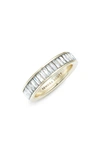 Kendra Scott Jack Band Ring In Gold/ White Cz