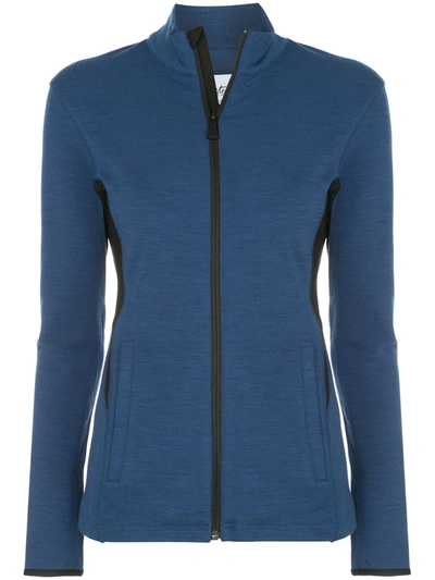 Aztech Mountain Bonnie's Zipped Sweatshirt In Blue
