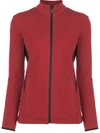 Aztech Mountain Bonnie's Zipped Jacket In Red