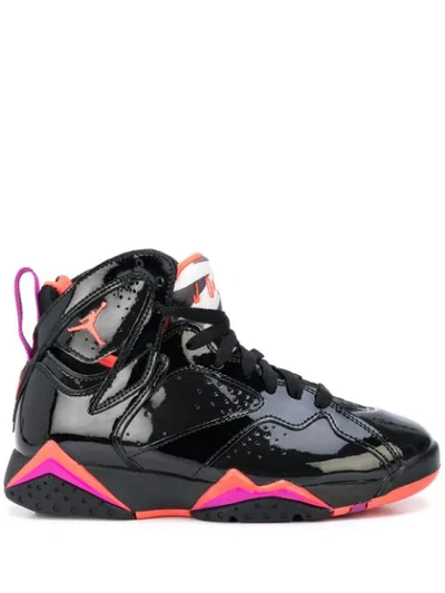 Nike Air Jordan 7 High-top Sneakers In Black