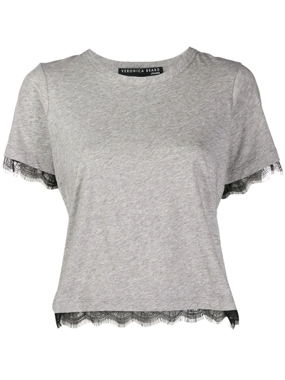 Veronica Beard Orsini T-shirt In Grey