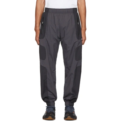Nike Black And Grey Nsw Re-issue Track Pants In 012blackant