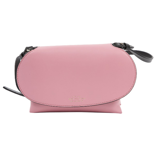 Pre-Owned Smythson Pink Leather Handbag | ModeSens