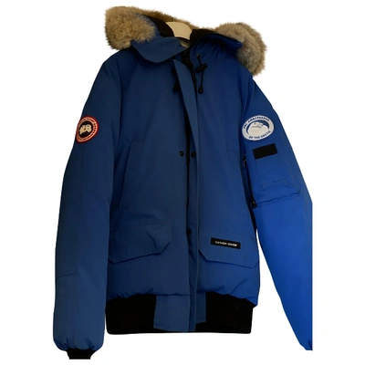 Pre-owned Canada Goose Blue Coat