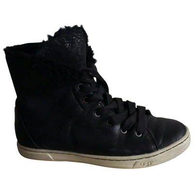 Pre-owned Ugg Trainers In Black