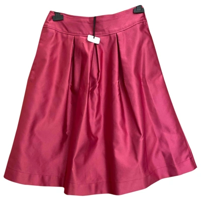 Pre-owned Essentiel Antwerp Mid-length Skirt In Pink