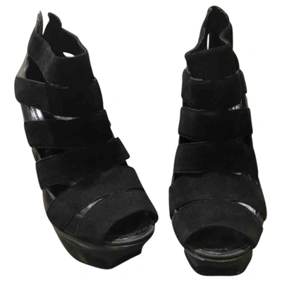 Pre-owned Barbara Bui Black Leather Heels