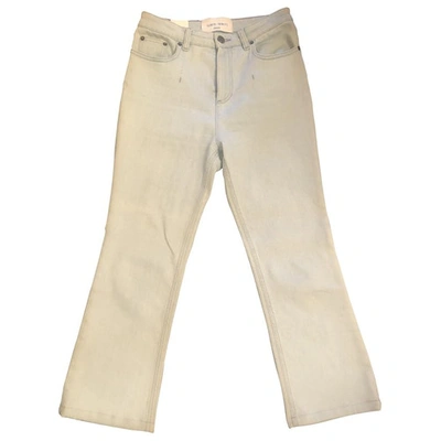 Pre-owned Alberta Ferretti Straight Jeans In Other
