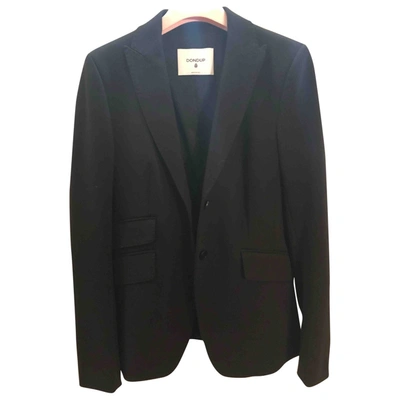 Pre-owned Dondup Black Viscose Jacket