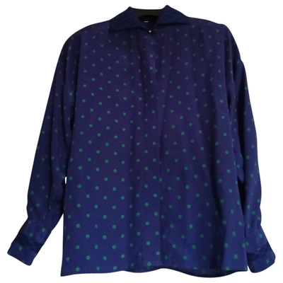 Pre-owned Versace Silk Blouse In Other