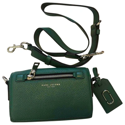 Pre-owned Marc Jacobs Leather Bag In Green