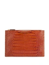 Givenchy Antigona Medium Pouch Clutch Bag In Cognac