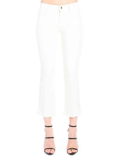 J Brand Selena Bootcut Jeans In White