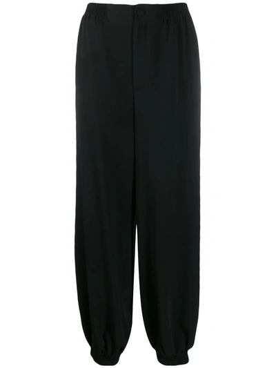 Gucci Cady Harem-style Trousers In Black