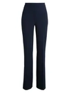 Kobi Halperin Plus Size Meghan Ponte Flare Pants In Navy