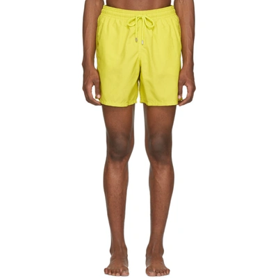 Vilebrequin Men's Moorea Solid Swim Trunks In 414 Ginger
