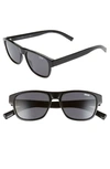 Dior Flag2 54mm Square Sunglasses In Black/gray Blue