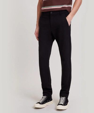 Paige Stafford Slim-fit Stretch Trousers In Black