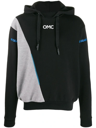 Omc Logo Print Hoodie In Black