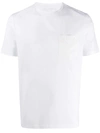 Prada Chest Logo Pocket T-shirt In White