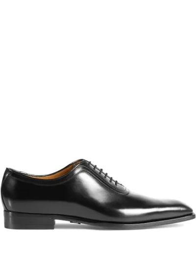 Gucci Lace-up Oxford Shoes In Black