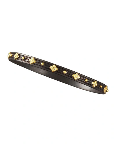 Armenta Crivelli Diamond Bangle In Yellow/black